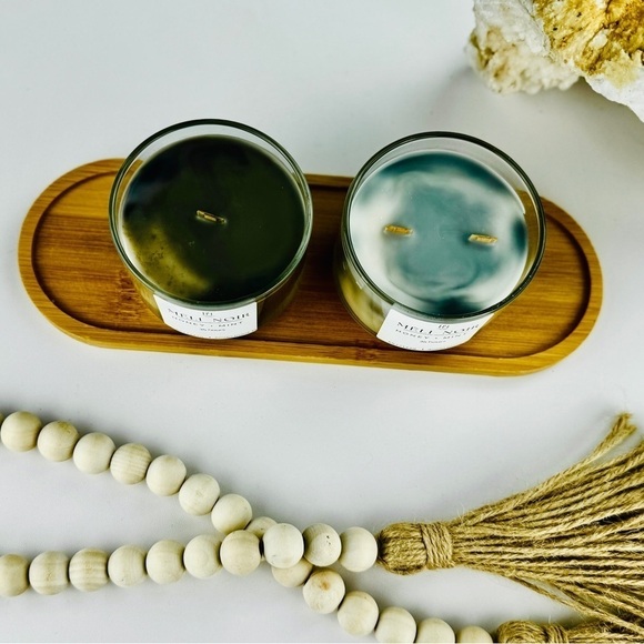 Méli Noir Candle- with notes of Honeysuckle Mint 9oz - Picture 12 of 12